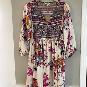Umgee boho mini dress